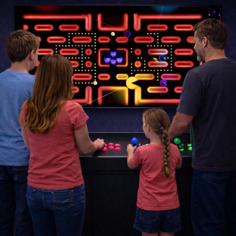 pacman retro kids parties