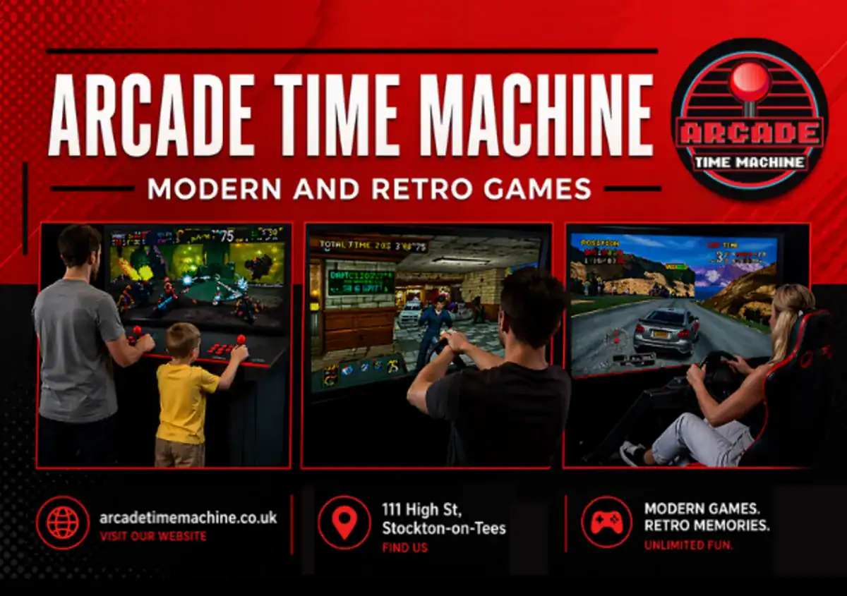 Kids Parties Stockton on Tees | Arcade Time Machine – Gaming & Arcade ...