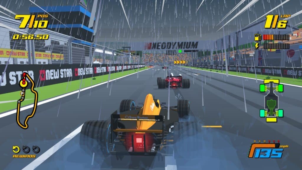 Family-friendly arcade racing game at Arcade Time Machine in Stockton-on-Tees.